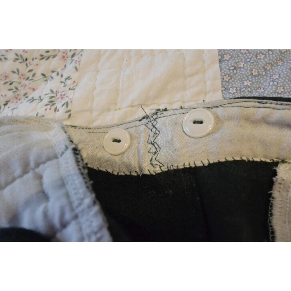 VTG Codet Heavy Wool Hunting Pants Green 44x27 Warm Winter Workwear Canada